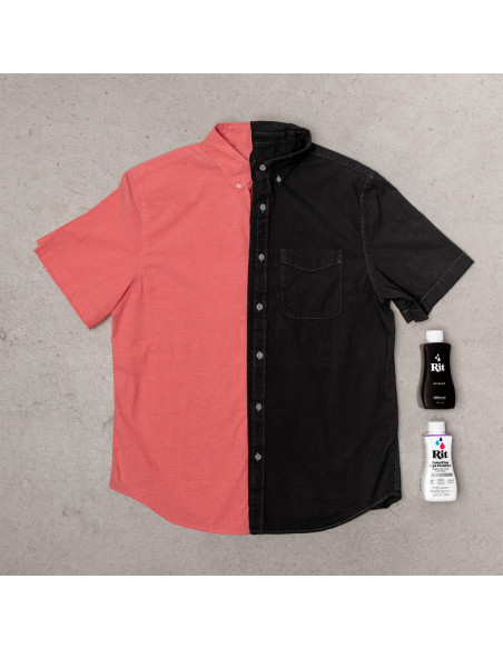 Kit de tinte para telas back to black Rit