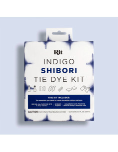 Kit de teñido de telas Tie-Dye Indigo Shibori Rit