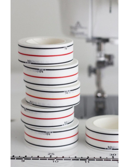 Cinta de guía para máquina Diagonal Seam Tape - Blanco