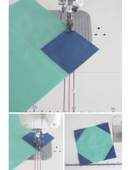 Cinta de guía para máquina Diagonal Seam Tape - Blanco