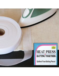 Cinta termoadhesiva Heat Press Batting Together 2