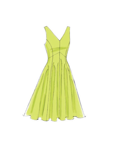 Patrón de vestido - Vogue 8997
