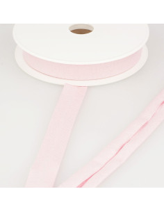 Sesgo de jersey de viscosa - Rosa claro