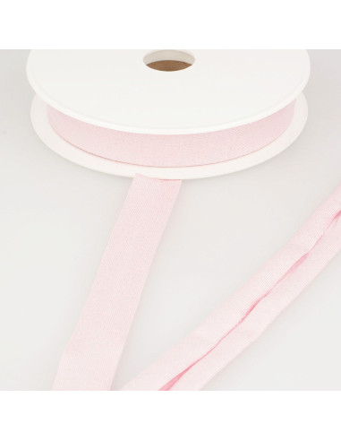 Sesgo de jersey de viscosa - Rosa claro