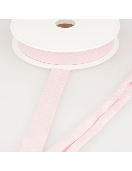 Sesgo de jersey de viscosa - Rosa claro