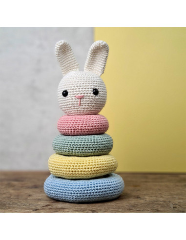 Kit de crochet - Juguete de conejo apilable