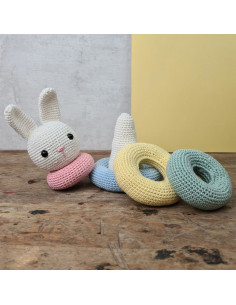 Kit de crochet - Juguete de conejo apilable 2
