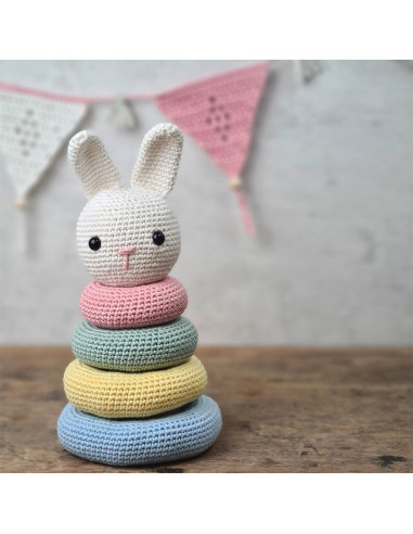 Kit de crochet - Juguete de conejo apilable