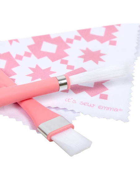Set de limpieza para máquinas de coser - Rosa
