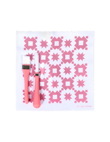 Set de limpieza para máquinas de coser - Rosa