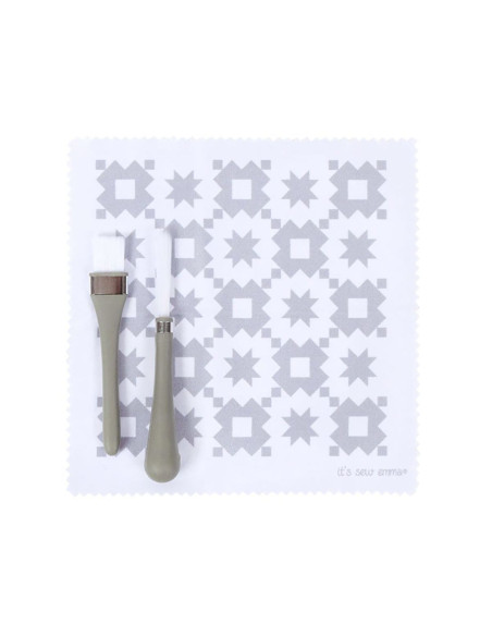 Juego de limpieza para máquinas de coser - Gris