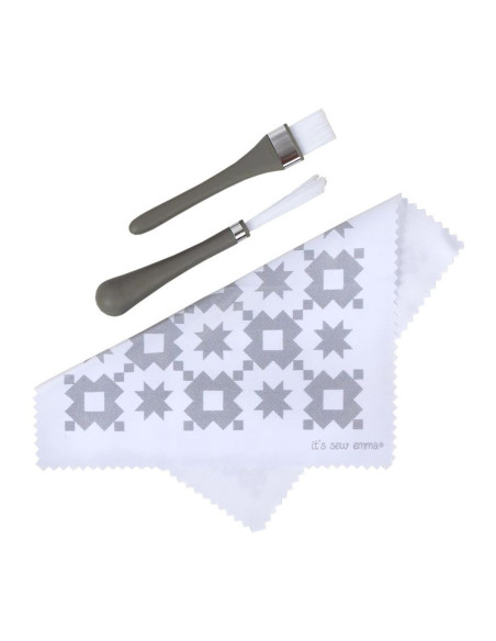 Juego de limpieza para máquinas de coser - Gris