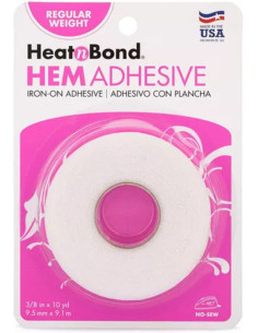Cinta de dobladillo termoadhesiva HeatNBond - 9,5 mm x 9,10 m