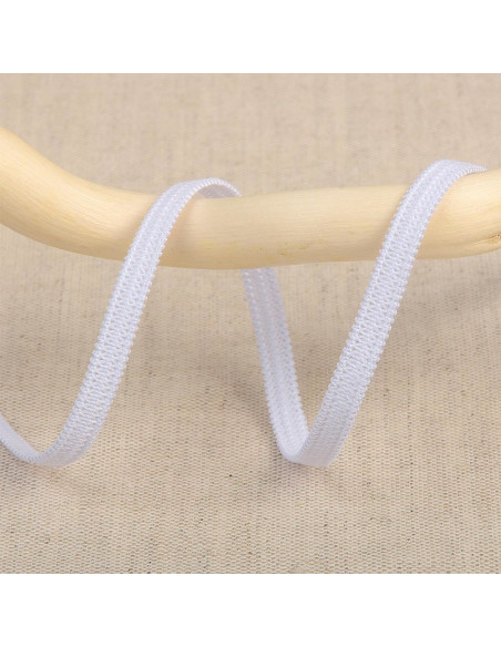 Elástico flexible 5 mm - Blanco