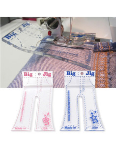 Juego de 2 cuñas de acrílico premium The Big Jig 2