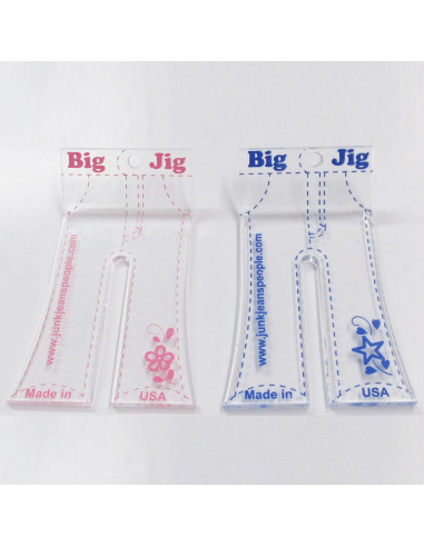Juego de 2 cuñas de acrílico premium The Big Jig