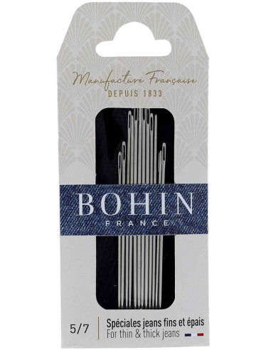 Agujas para jeans Bohin