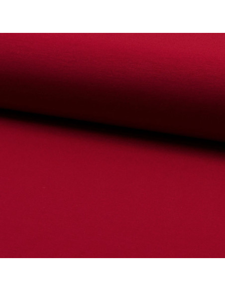 Tejido jersey milano viscosa - Rojo oscuro