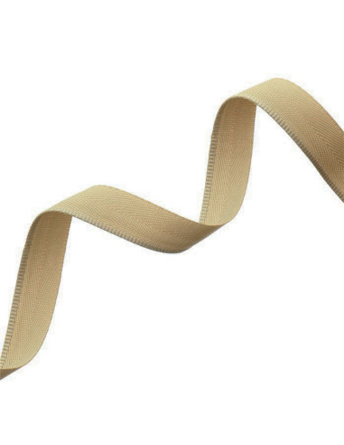 Plantilla de tacón beige oscuro