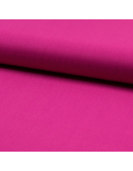 Tejido sarga de viscosa - Fucsia