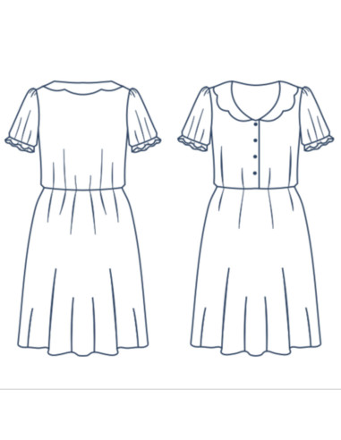 Patrón de vestido - Cometa - Lise Tailor