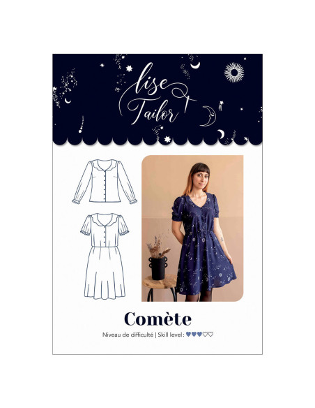Patrón de vestido - Cometa - Lise Tailor