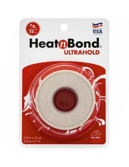 Cinta adhesiva termofusible extra fuerte HeatNBond - 22 mm x 9,10 m