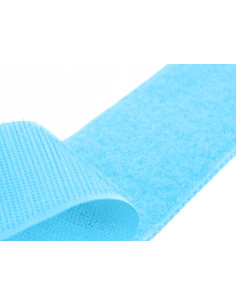 Cinta autoadherente para coser azul gitano de 20 mm de ancho por metro