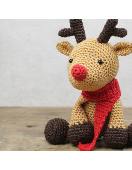 Kit de crochet - Rudolf el reno