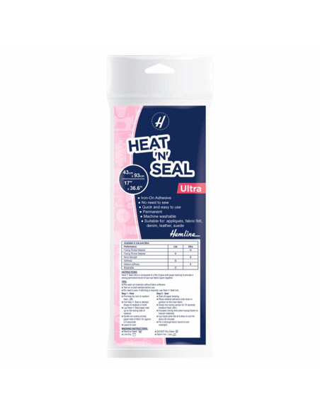 Papel termoadhesivo para apliques, quilting y costura 43 cm x 93 cm - Ultra