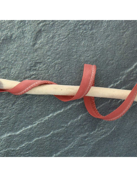 Ribete de poliéster - Rosa viejo