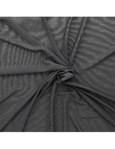 Tejido de lencería Powermesh - Gris oscuro