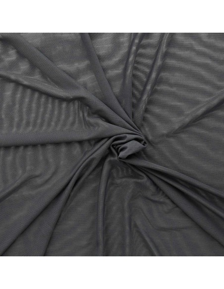 Tejido de lencería Powermesh - Gris oscuro