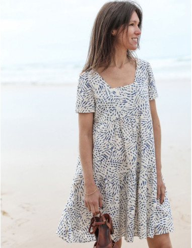 Patrón de blusa o vestido Astree - Atelier Scämmit