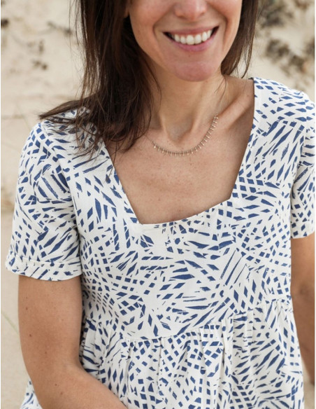 Patrón de blusa o vestido Astree - Atelier Scämmit