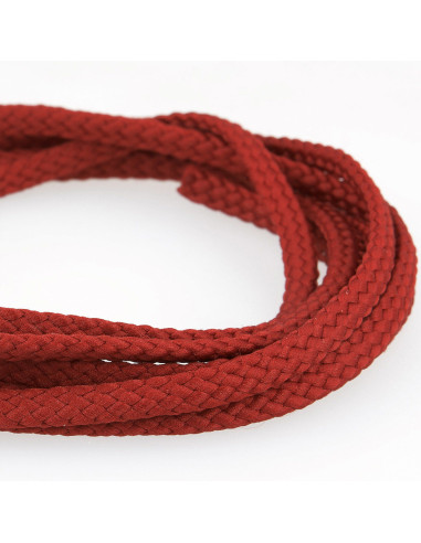 Anorak de cordón plano - Rojo oscuro