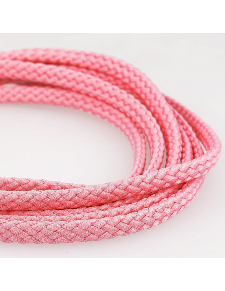 Anorak de cordón plano - Rosa caramelo