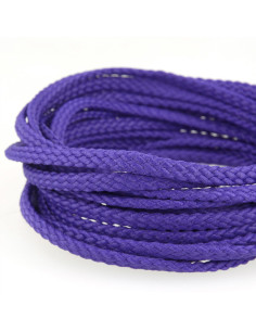 Anorak de cordón plano - Violeta
