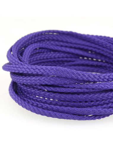 Anorak de cordón plano - Violeta
