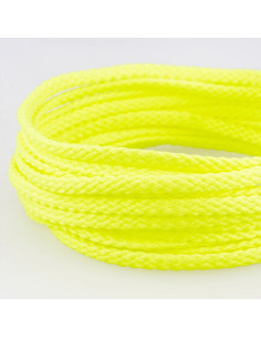 Anorak de cordón plano - Amarillo fluorescente