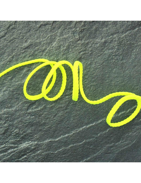Anorak de cordón plano - Amarillo fluorescente
