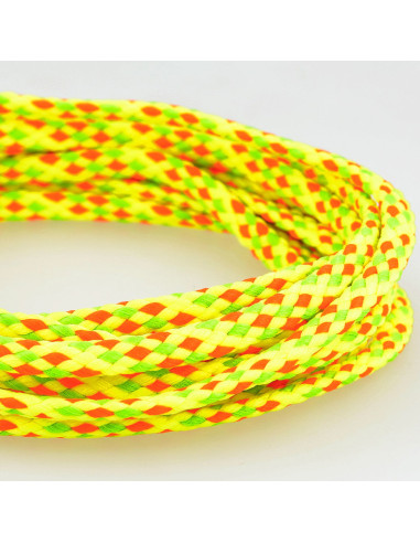 Anorak de cordón plano - Multicolor fluorescente