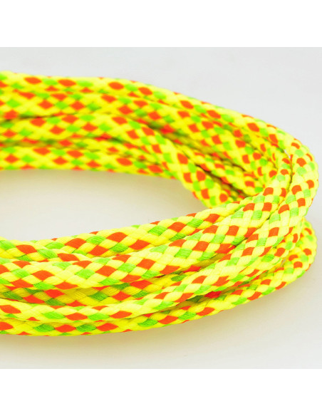 Anorak de cordón plano - Multicolor fluorescente
