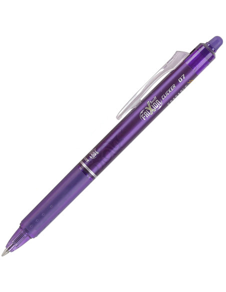 Bolígrafo roller Pilot FriXion Ball Clicker - Violeta