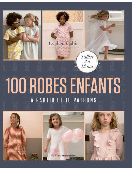 Libro 100 vestidos para niños - A partir de 10 patrones