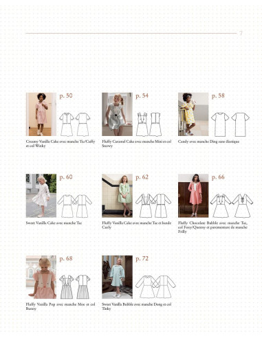 Libro 100 vestidos para niños - A partir de 10 patrones