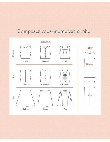 Libro 100 vestidos para niños - A partir de 10 patrones