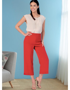 Patrón de short y pantalón - Butterick 6851
