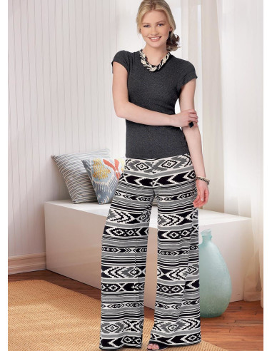 Patrón de short y pantalón - Butterick 6851