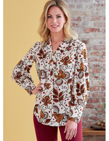 Patrón de blusa - Butterick 6855